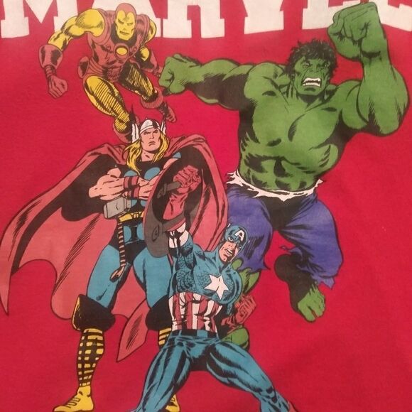 Marvel unisex reversible superhero long sleeve t-shirt - Picture 4 of 11